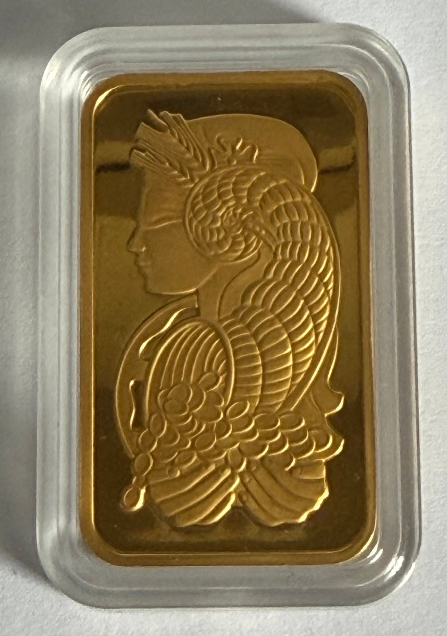 PAMP Lady Fortuna 1 oz Gold Bar in Capsule