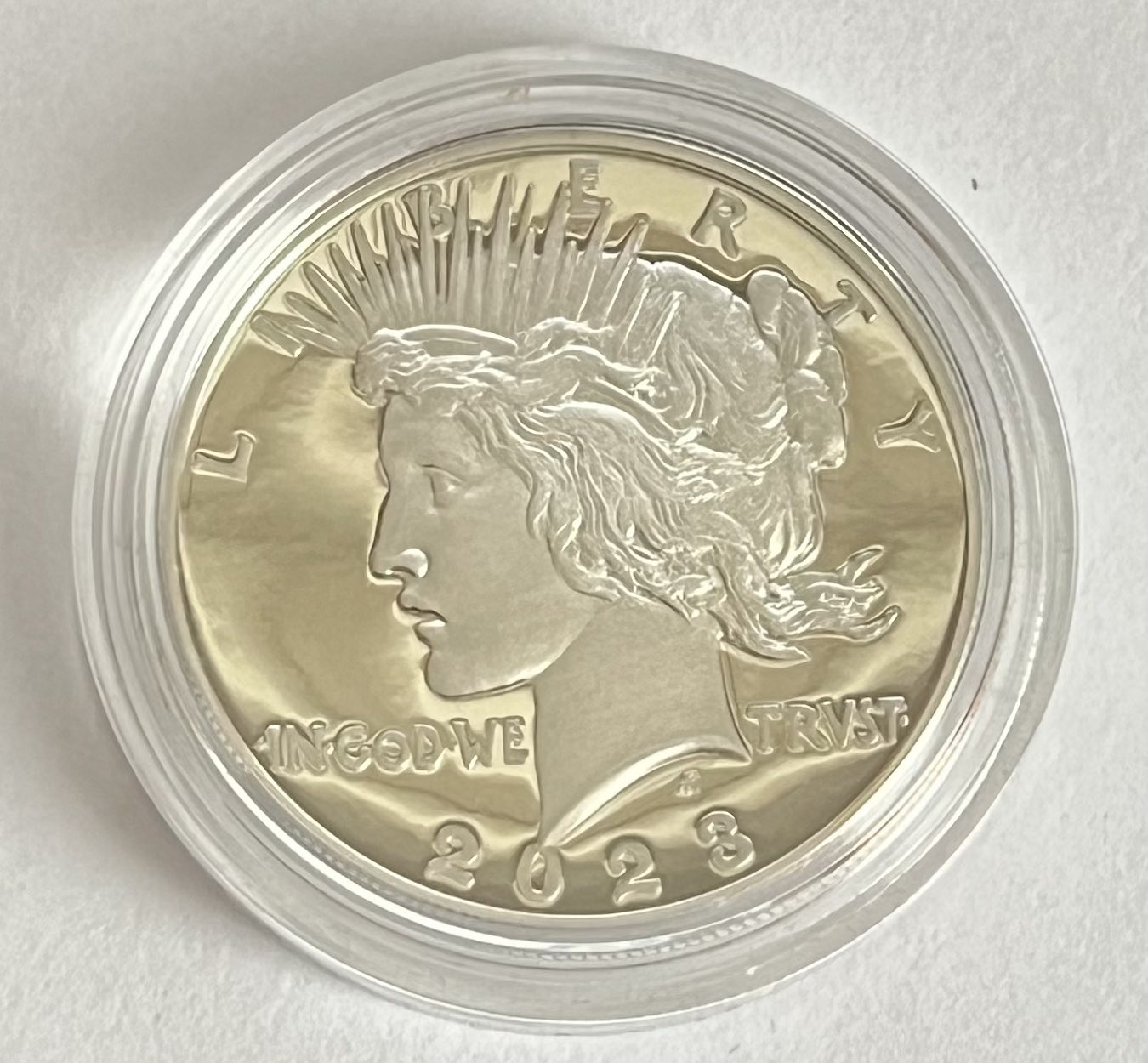 2023-S Proof Silver Peace Dollar (Box & COA)