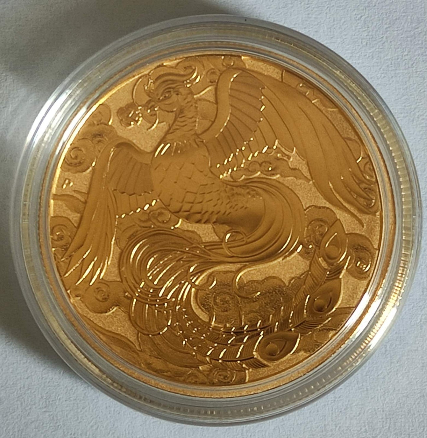 2023 Australia Chinese Myths & Legends Phoenix 1 oz Gold Coin BU in Capsule