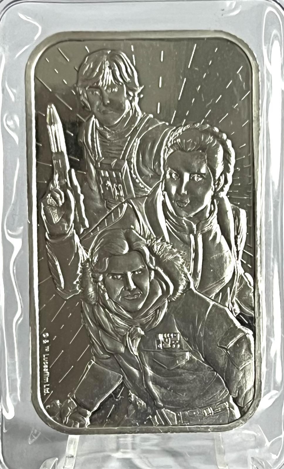 2024 Star Wars Light Side 1 oz Silver Bar in Mint-Sealed Packaging