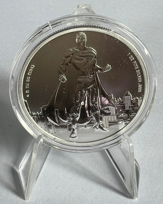 2024 Samoa DC Comics Superman 1 oz Silver Coin BU in Capsule