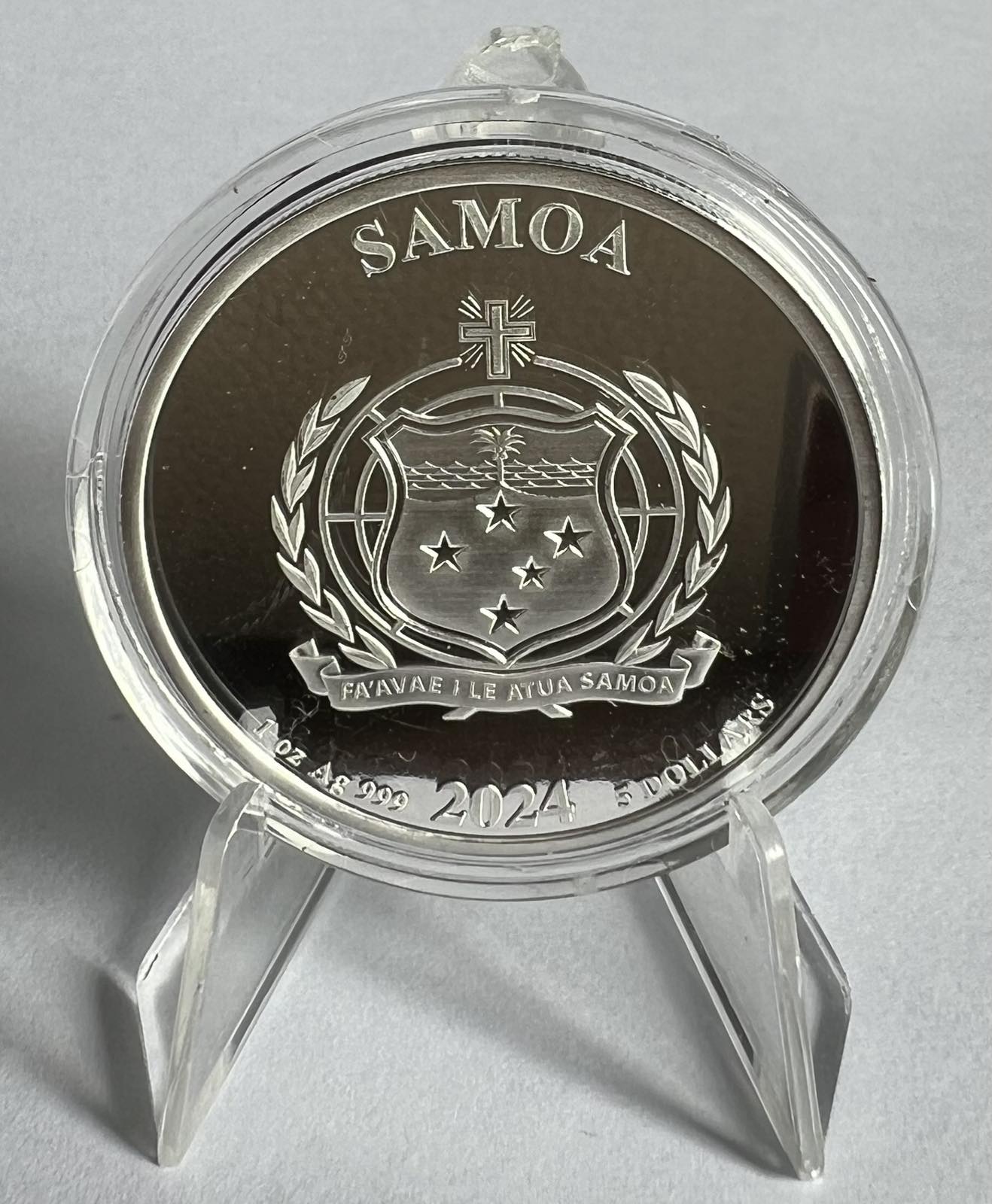 2024 Samoa DC Comics Superman 1 oz Silver Coin BU in Capsule