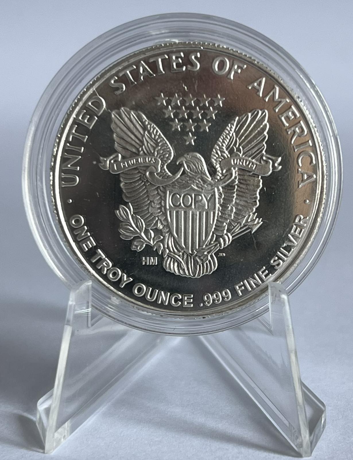 1 oz Silver Round - Walking Liberty (note: contains contact marks and milk spots)