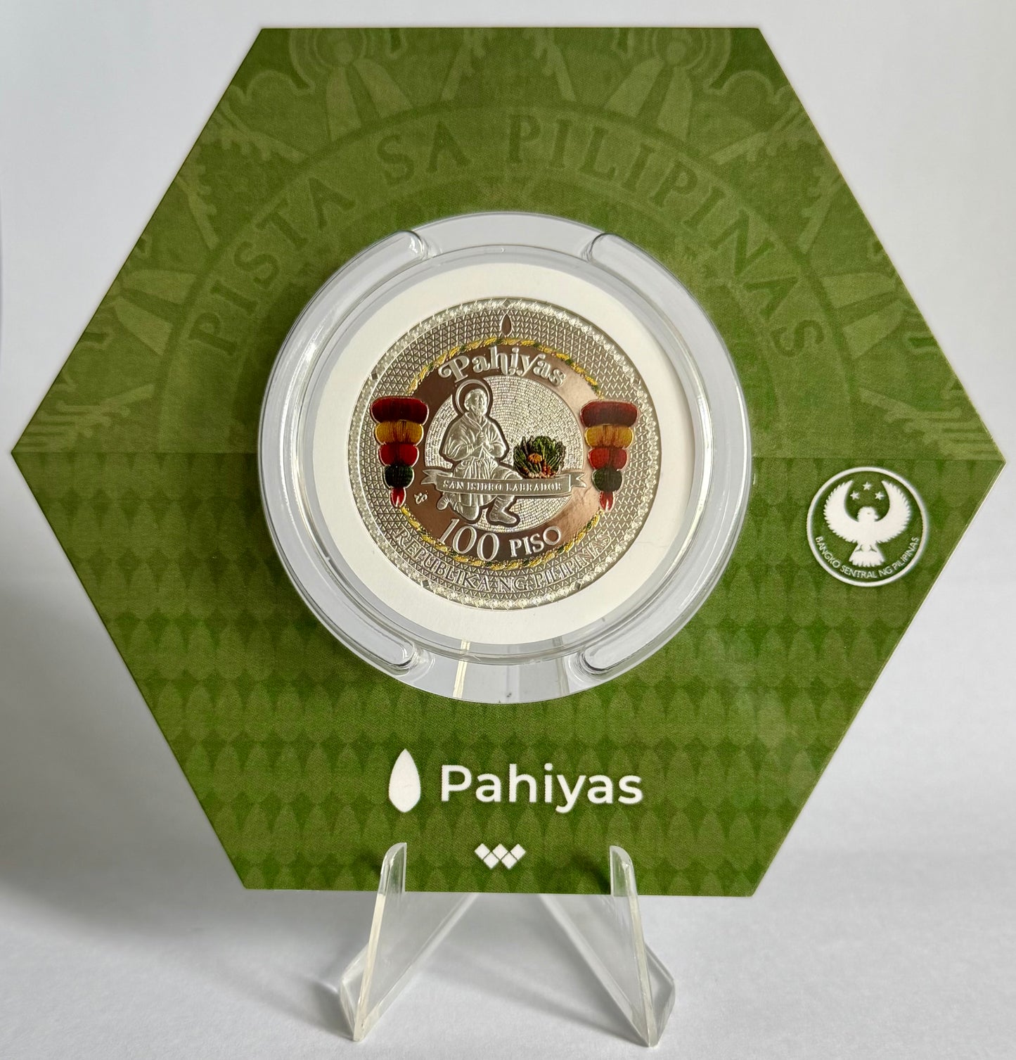2026 Philippines Pahiyas 1 oz Colorized Silver Coin in Capsule
