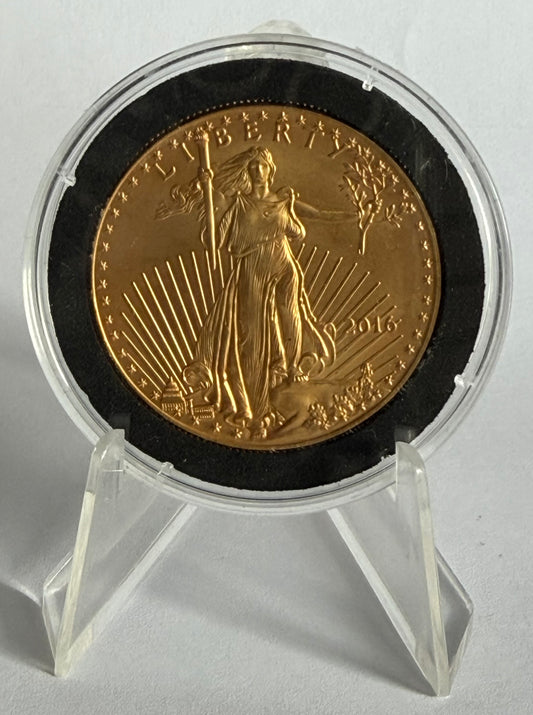2016 American Gold Eagle 1 oz Gold Coin in Capsule