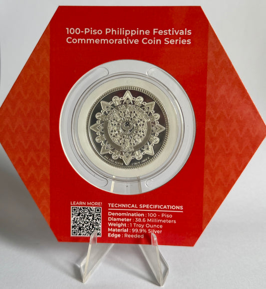 2026 Philippines T'nalak 1 oz Colorized Silver Coin in Capsule