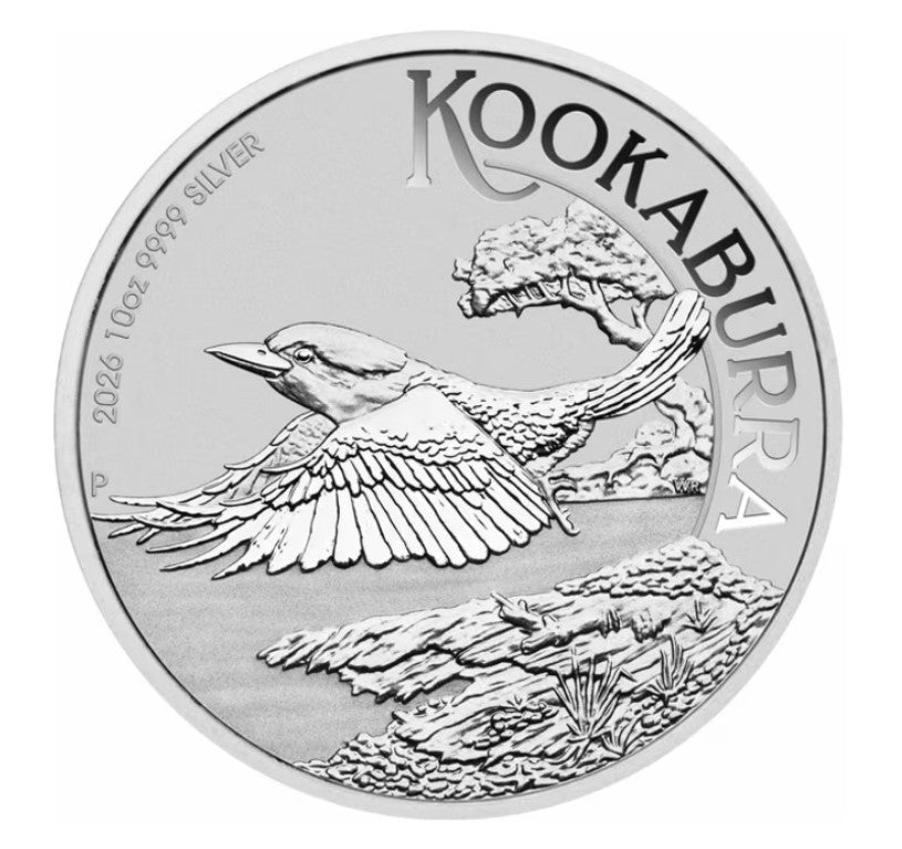 2026 10 oz Australian Kookaburra Silver Coin