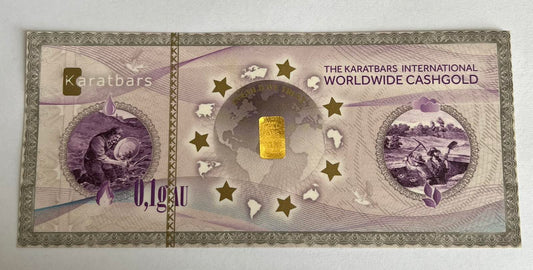Karatbars .1 gram (999.9) Cashgold