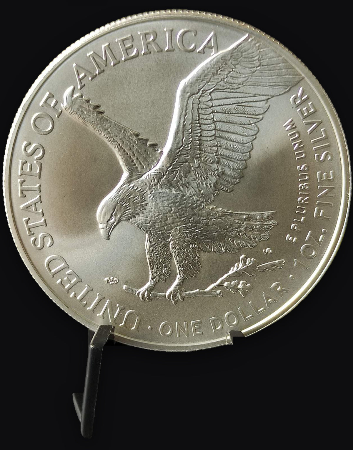 American Silver Eagle 1 oz Silver Coin BU (Random Year) in Capsule