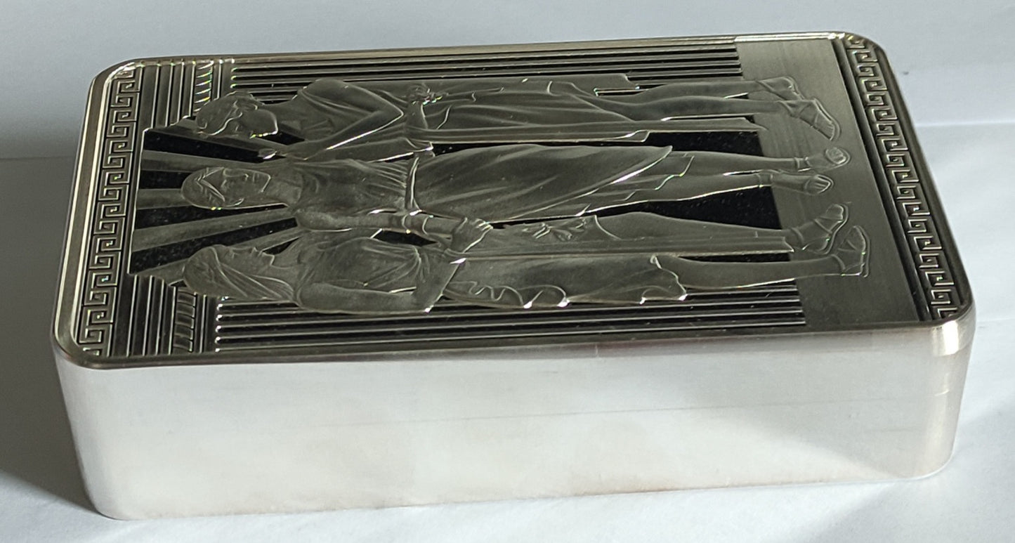 2022 Great Britain The Great Engravers Collection 100 oz Silver Bar in Box
