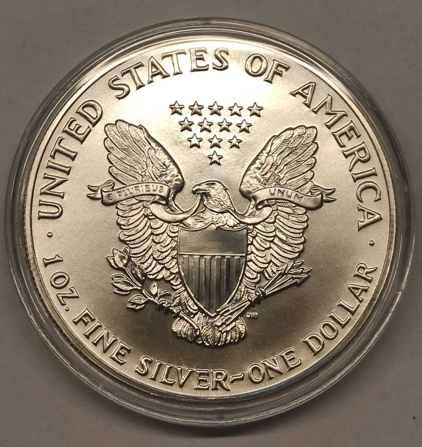 1986 American Silver Eagle 1 oz BU in Capsule