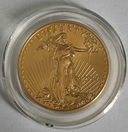 2010 American Gold Eagle 1 oz Gold Coin BU in Capsule