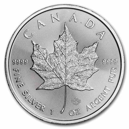 2022 Canada Maple Leaf 1 oz in Capsule (note: may contain very minor contact marks(