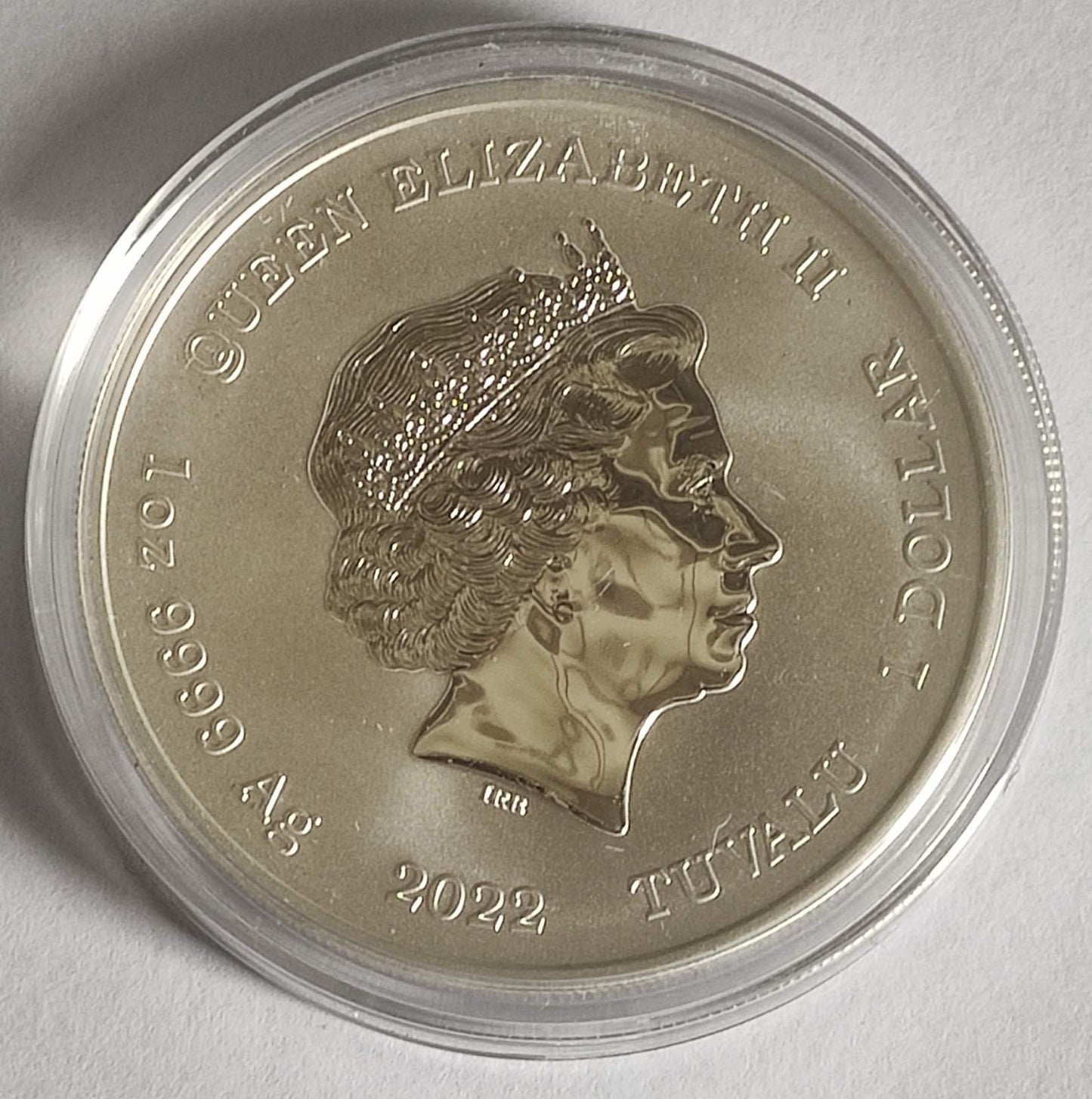 2022 Tuvalu Gods of Olympus: Aphrodite 1 oz Silver Coin BU in Capsule