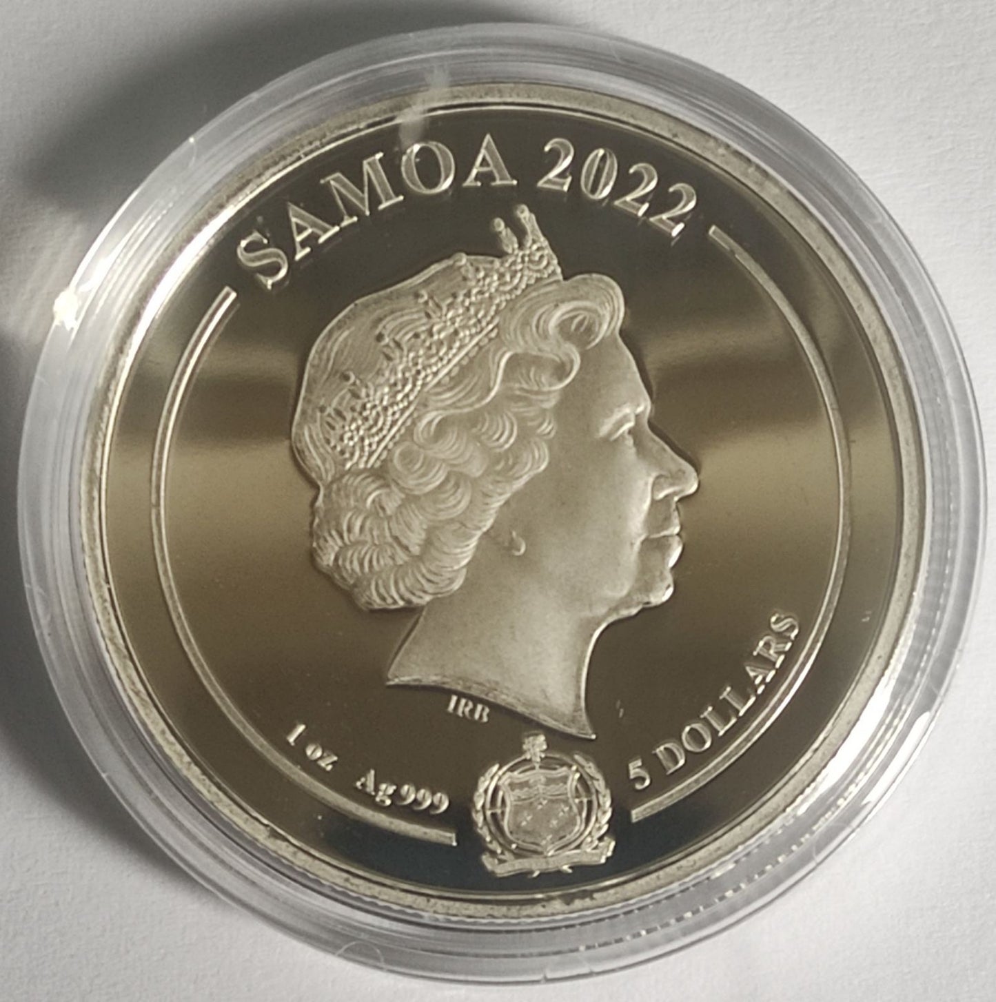 2022 Samoa Looney Tunes Bugs Bunny 1 oz Silver Coin BU in Capsule