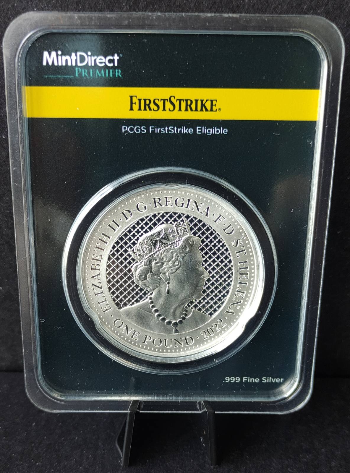 2022 St. Helena Cash Series: The Cobra in MintDirect Premier Packaging + PCGS FirstStrike Eligible