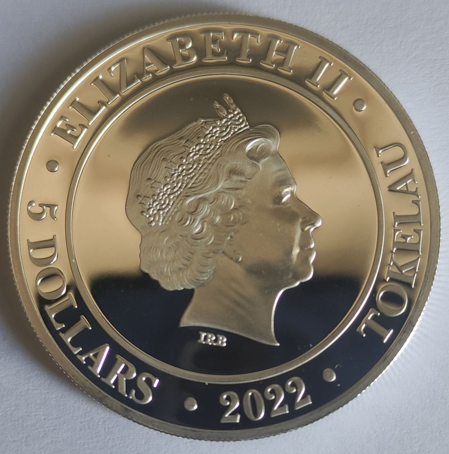 2022 Tokelau Goddess Europa 1 oz Silver Coin BU in Capsule