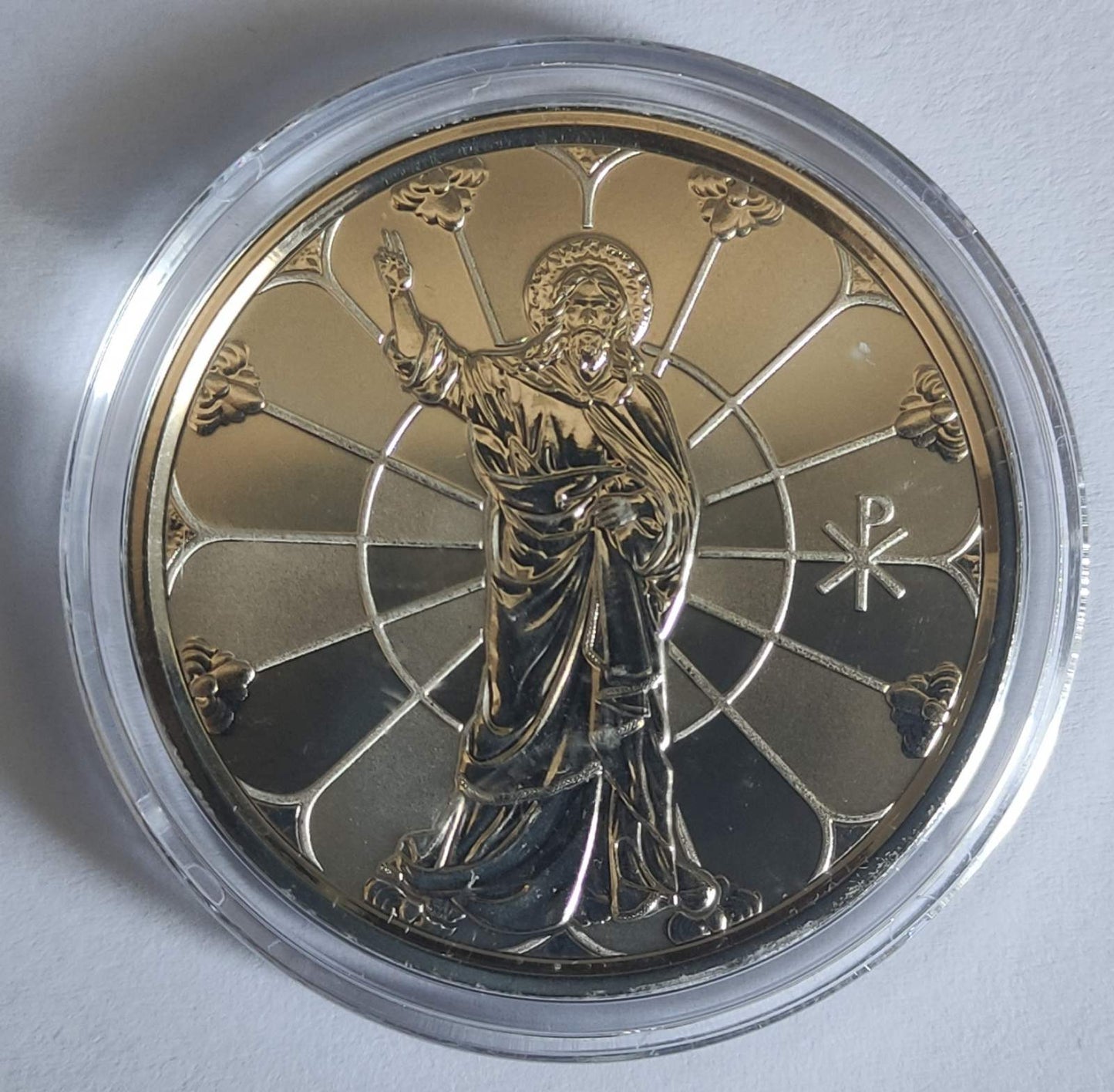 2022 Samoa Light of Christ 1 oz Silver Coin BU in Capsule