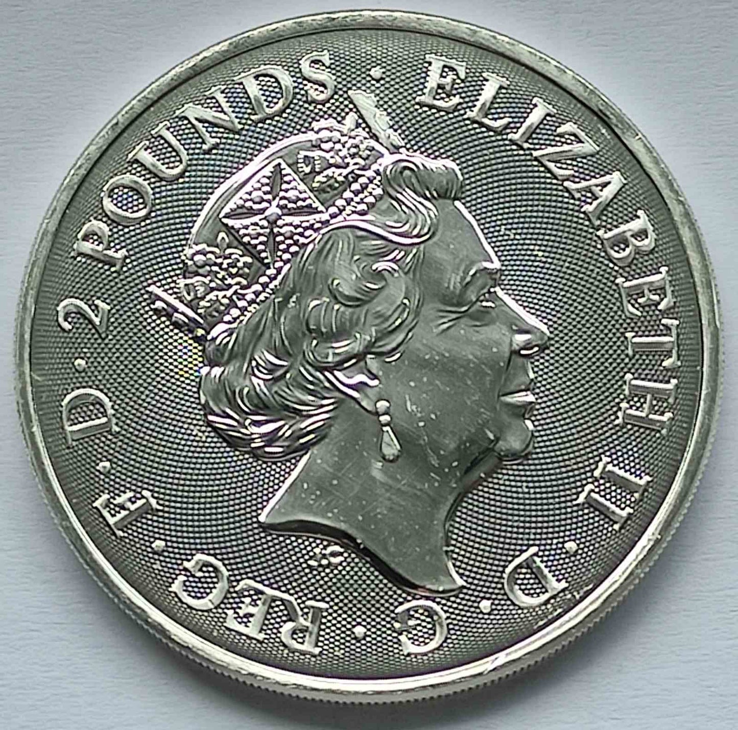 2022 Great Britain Myths & Legends: Little John 1 oz Silver Coin BU in Capsule