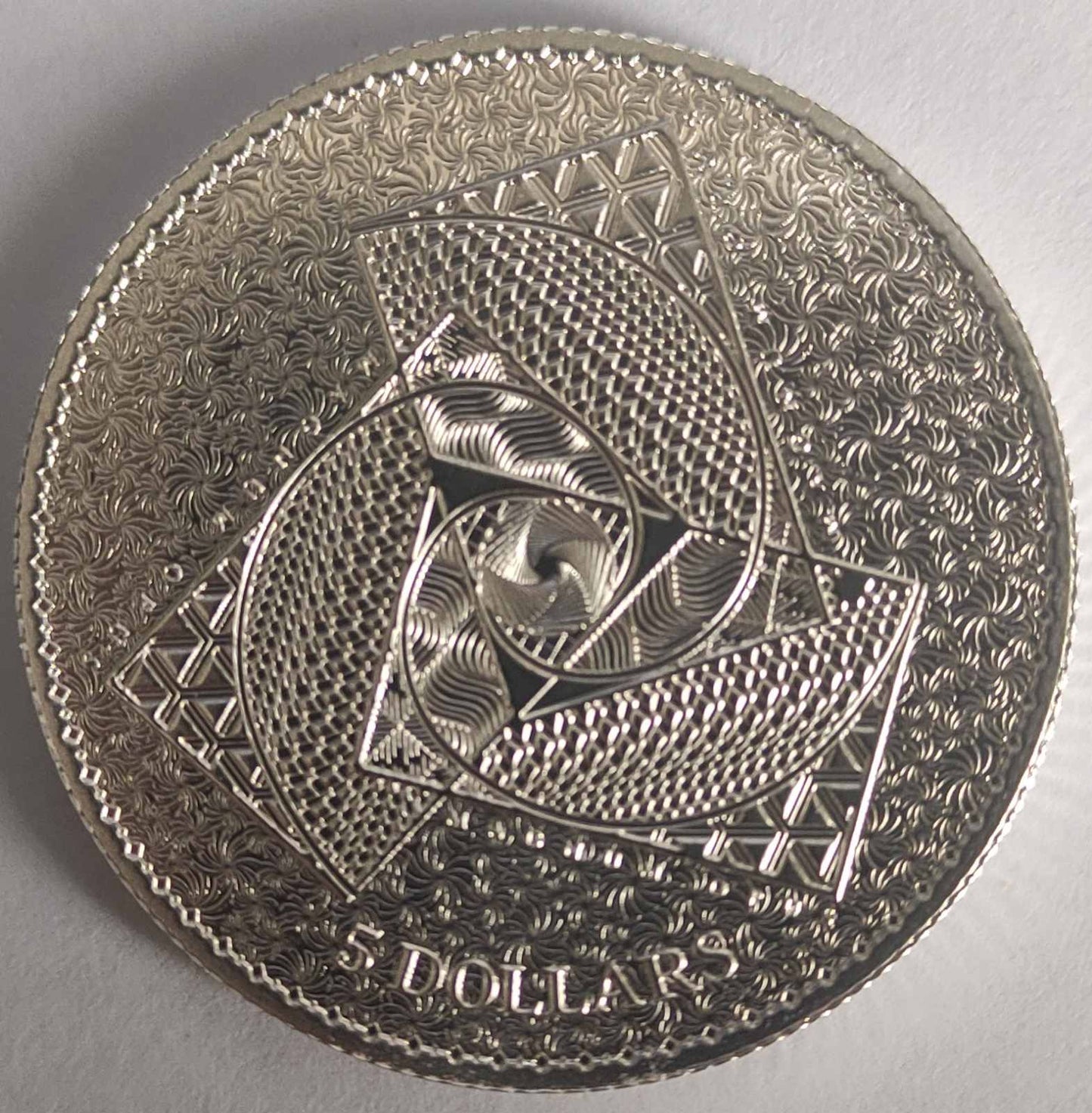 2022 Tokelau Magnum Opus 1 oz Silver Coin BU in Capsule