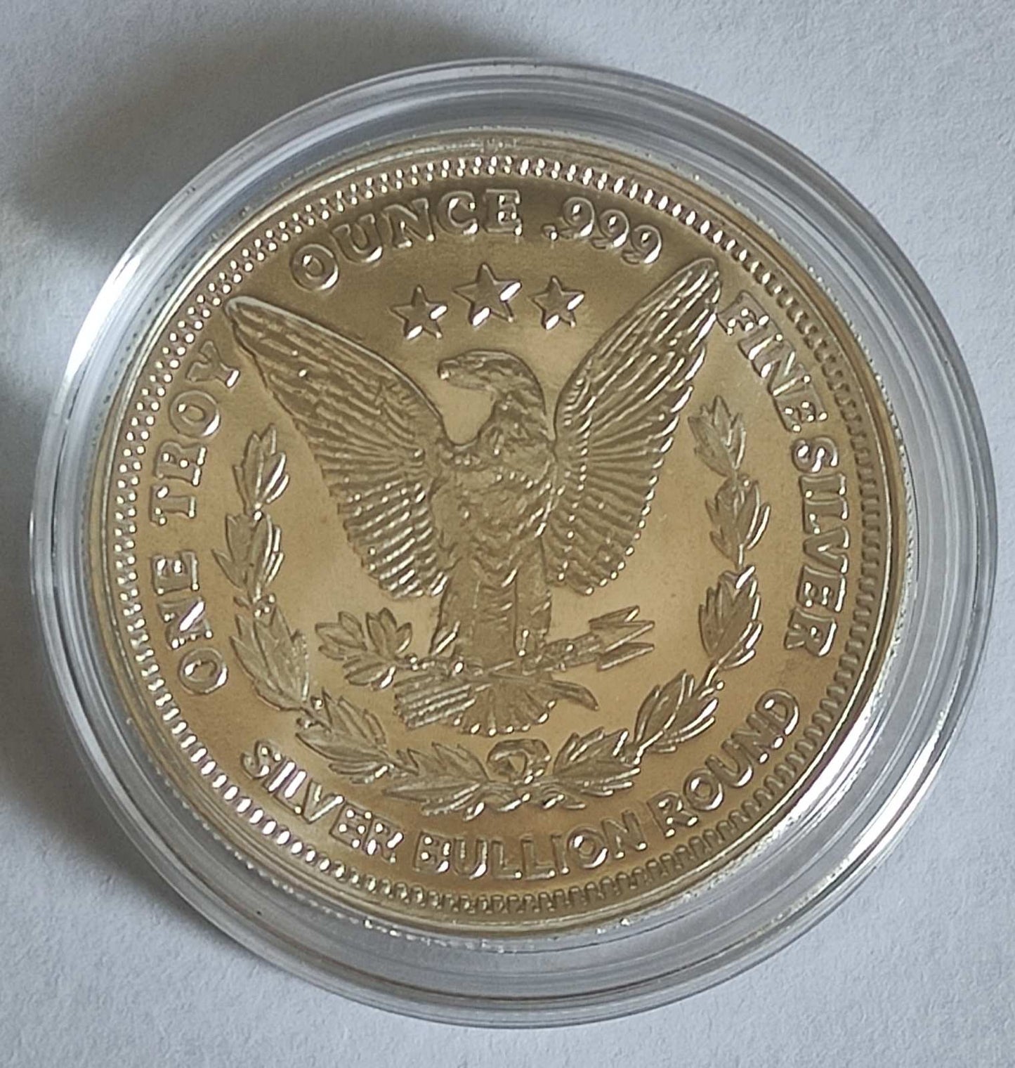 1 oz Silver Round - Morgan Dollar Design