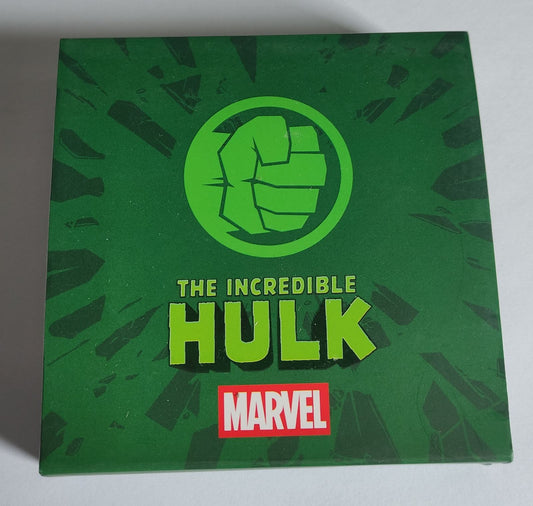 PAMP Marvel Hulk 1 oz Silver Coin in Acrylic Case with Box and COA