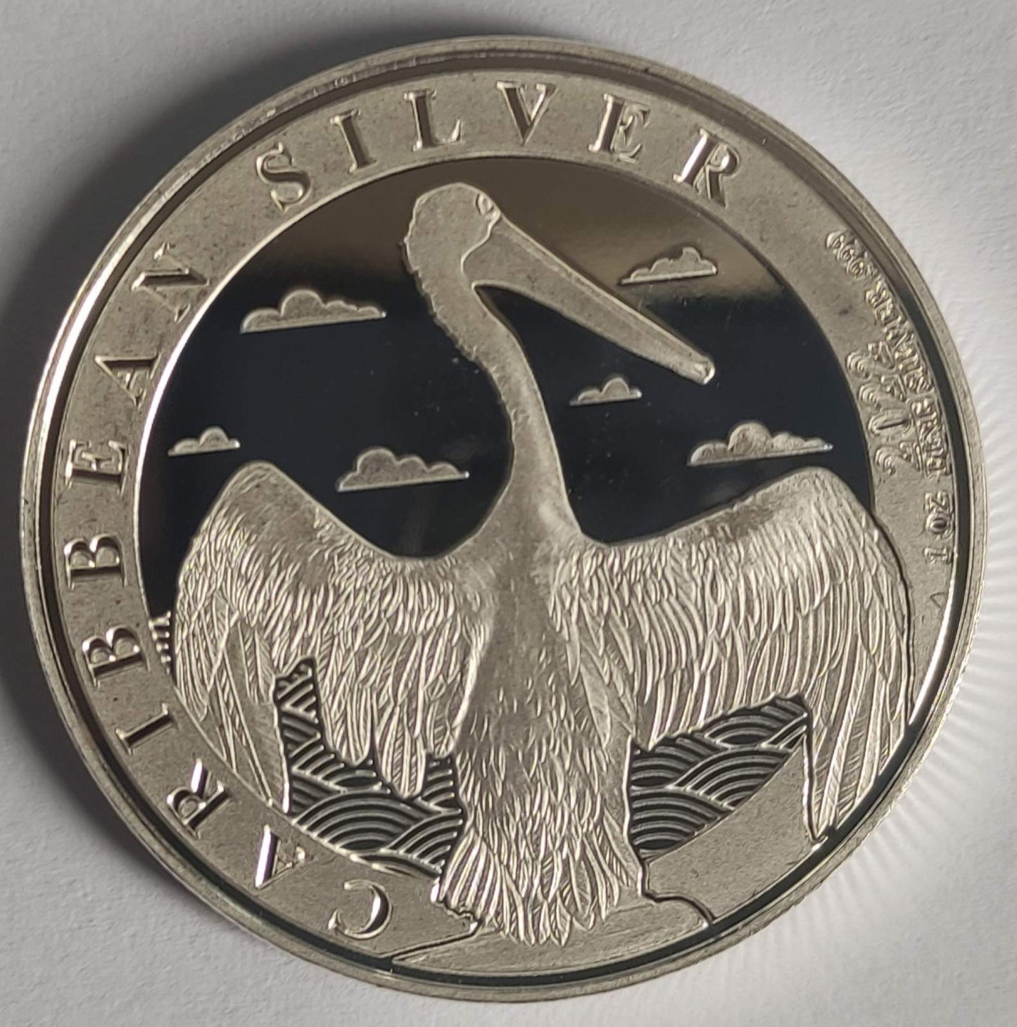 2022 Barbados Caribbean Pelican 1 oz in Capsule (note: may contain minor contact marks)