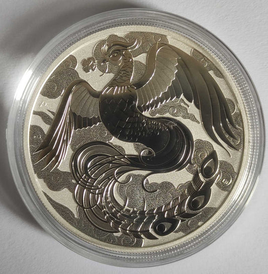 2022 Australia Myths & Legends: Phoenix 1 oz Silver Coin BU in Capsule