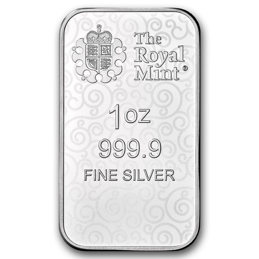 2021 Great Britain The Great Engravers Collection: Una and the Lion 1 oz Silver Bar BU in Capsule