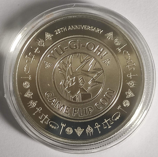 2022 Niue Yu-Gi-Oh! Game Flip Coin 25th Anniversary 1 oz Silver Coin BU in Capsule