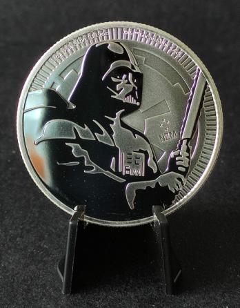 2020 Niue Star Wars: Darth Vader 1 oz Silver Coin BU in Capsule